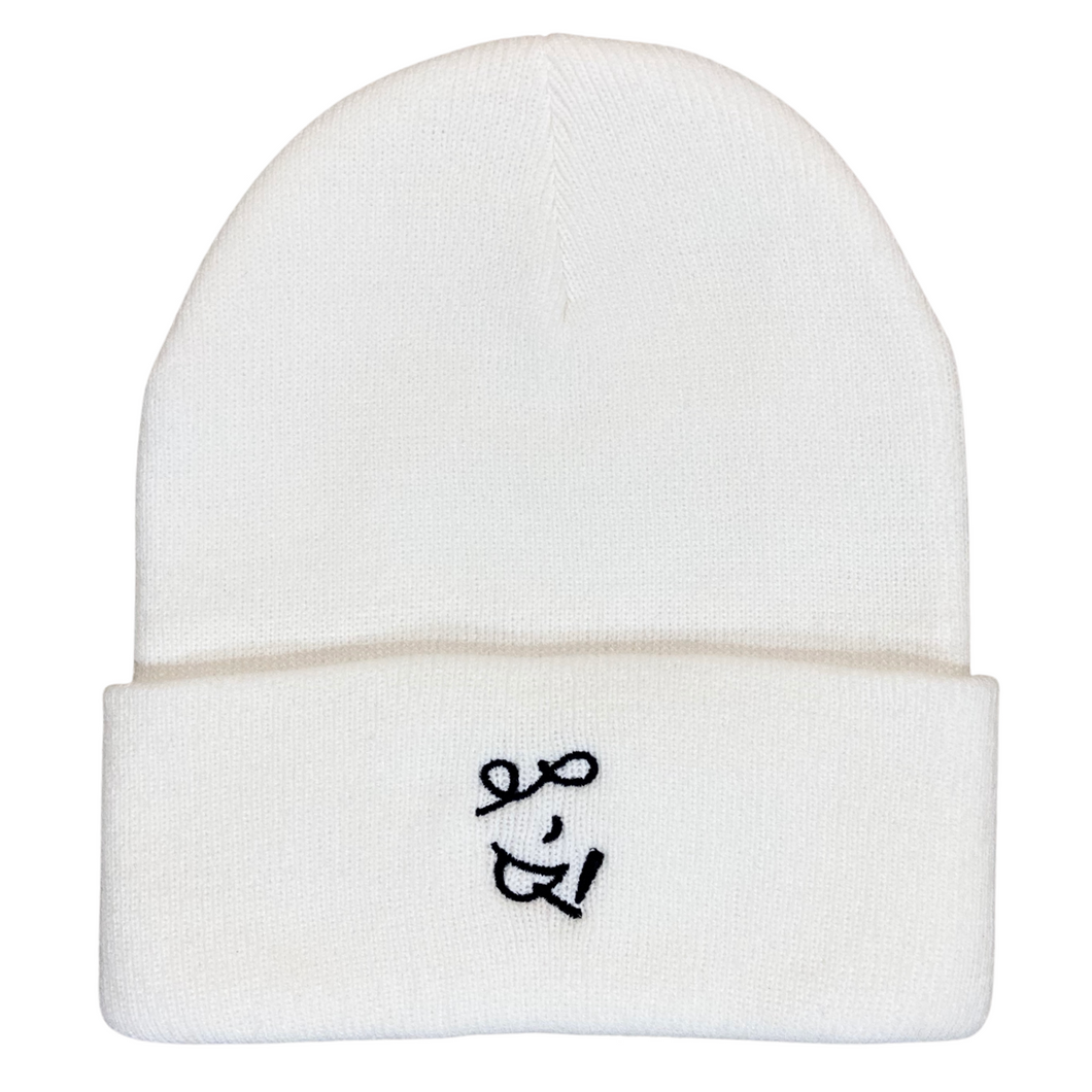 White L’s Beanie